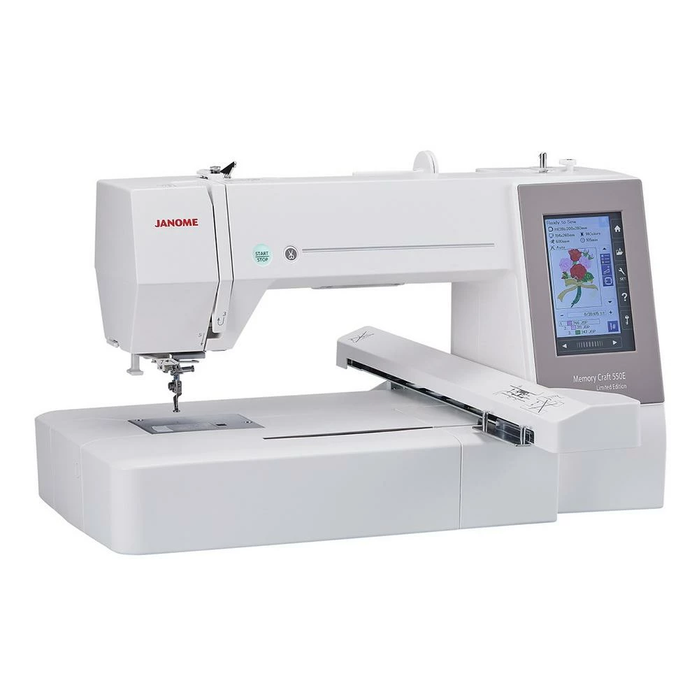 Janome Memory Craft 550E Limited Edition 2 Janome Memory Craft 550E Limited Edition - Image 2