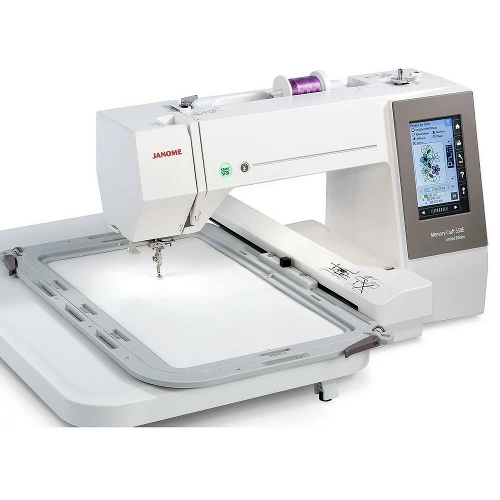 Janome Memory Craft 550E Limited Edition 3 Janome Memory Craft 550E Limited Edition - Image 3