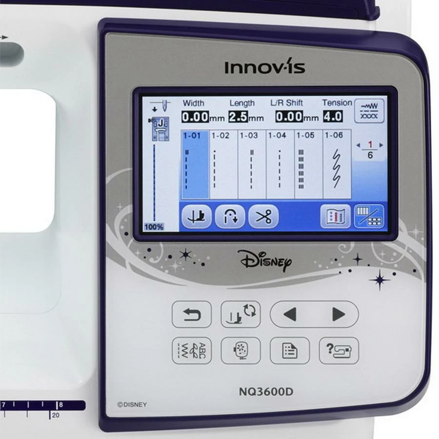 Brother NQ3600D Disney Sewing And Embroidery Machine SPECIAL CLEARANCE PRICING - LIMITED QUANTITIES AVAILABLE! 6 Brother NQ3600D Disney Sewing And Embroidery Machine SPECIAL CLEARANCE PRICING - LIMITED QUANTITIES AVAILABLE! - Image 6