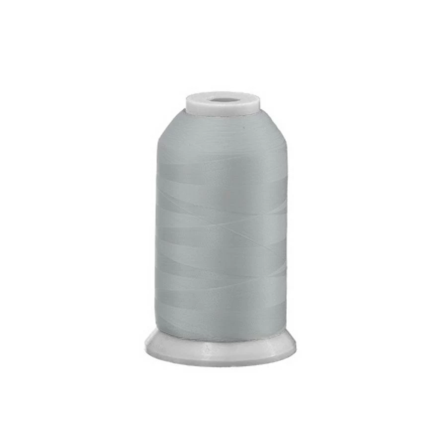 Exquisite Polyester Embroidery Thread - 1707 Silver 1000M Or 5000M 1 Exquisite Polyester Embroidery Thread - 1707 Silver 1000M Or 5000M