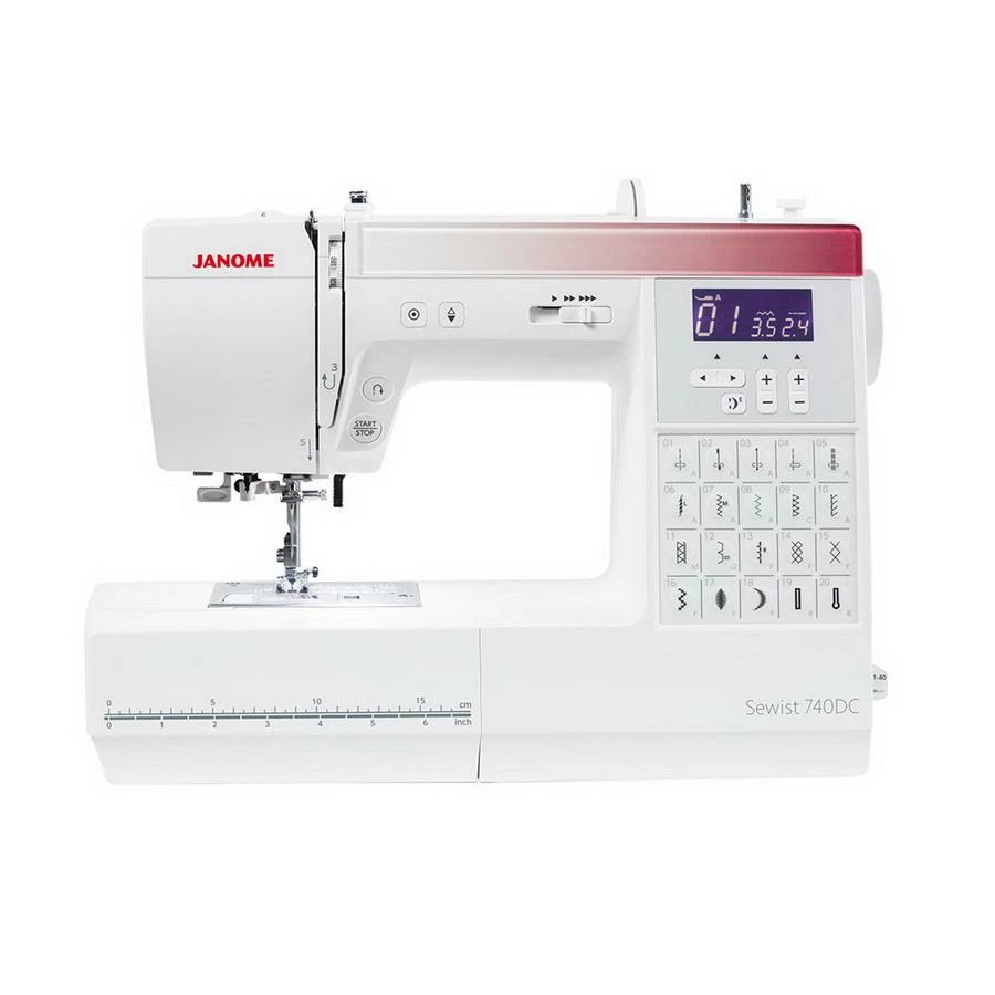Janome Sewist 740DC Computerized Sewing Machine 1 Janome Sewist 740DC Computerized Sewing Machine