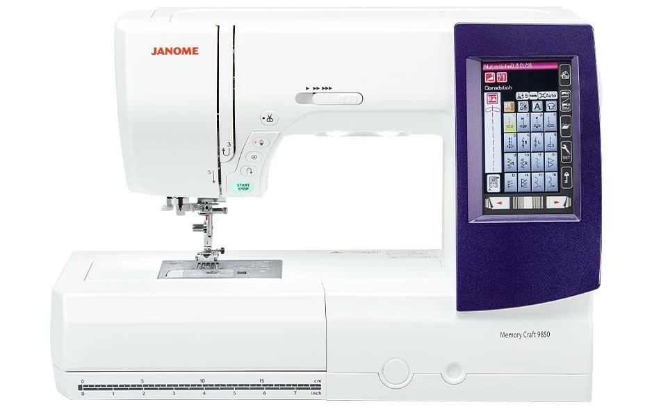 Janome Memory Craft 9850 Sewing And Embroidery Machine 1 Janome Memory Craft 9850 Sewing And Embroidery Machine