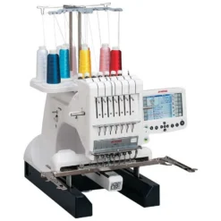 Janome MB-7 Seven-Needle Embroidery Machine (NI) FREE ARROW AVA EMBROIDERY CABINET - VALUED AT $1,399.00!