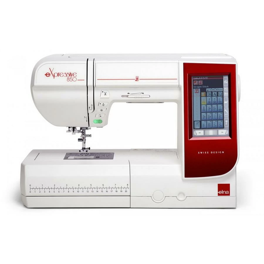 Elna EXpressive 850 Sewing And Embroidery Machine 1 Elna EXpressive 850 Sewing And Embroidery Machine