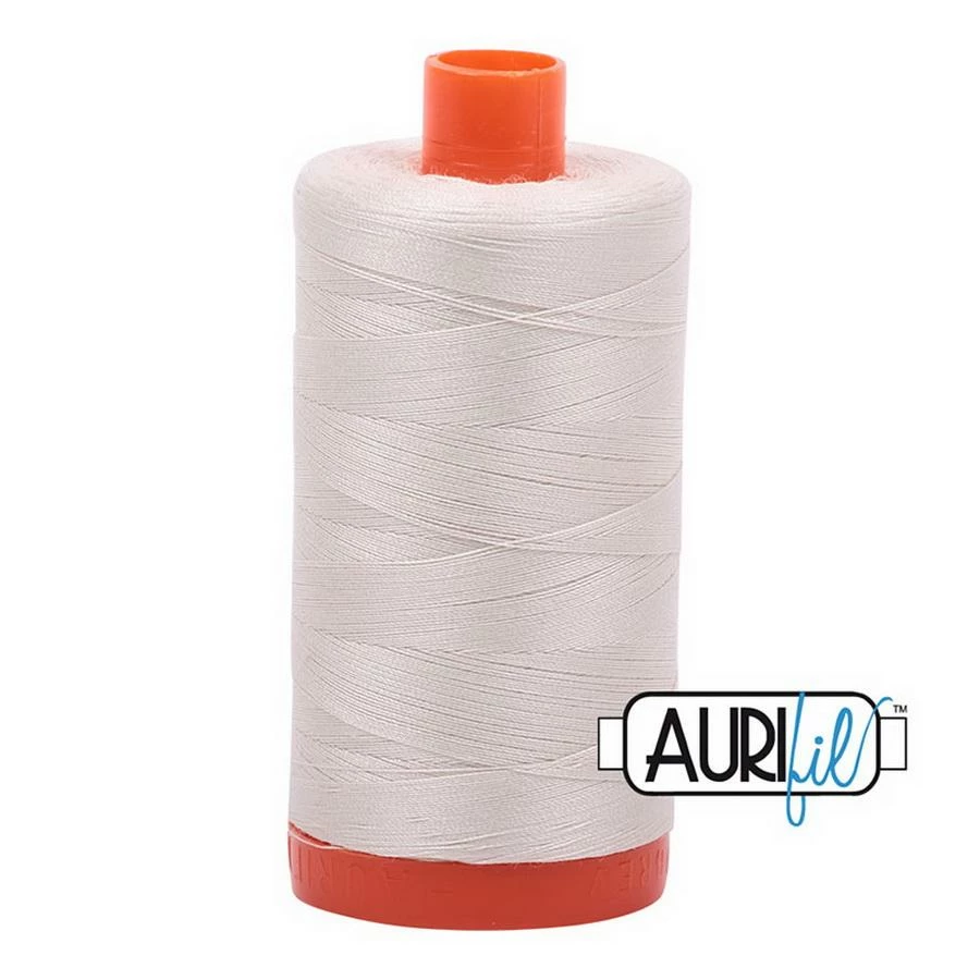 Aurifil Cotton Mako 50wt Eggshell 1300m (5011) 1 Aurifil Cotton Mako 50wt Eggshell 1300m (5011)