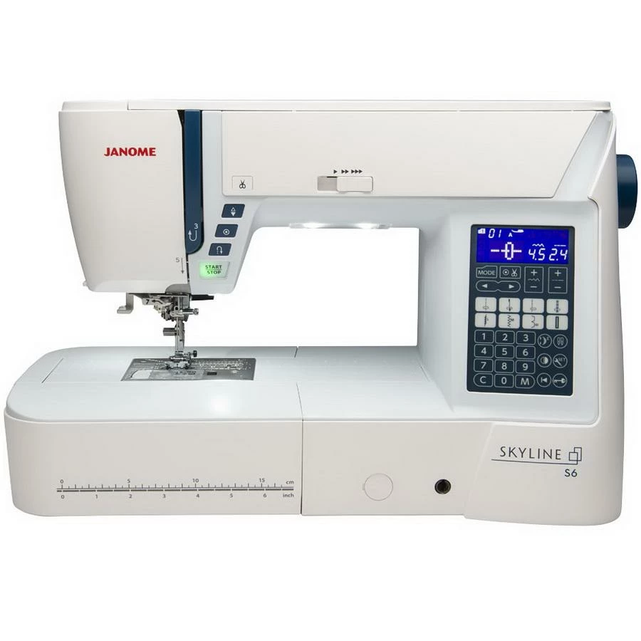 Janome Skyline S6 Sewing Machine 1 Janome Skyline S6 Sewing Machine