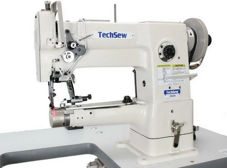 Techsew 2600 Pro Narrow Cylinder Industrial Sewing Machine With Assembled Table And Motor 1 Techsew 2600 Pro Narrow Cylinder Industrial Sewing Machine With Assembled Table And Motor