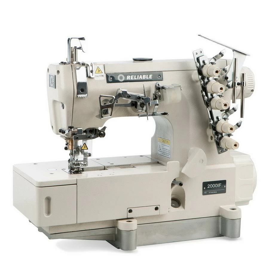 Reliable 2100IF Flat Bed Interlock Direct Drive Motor, Cover Stitch With Assembled Table And Uberlight 3100TL Light Lamp 1 Reliable 2100IF Flat Bed Interlock Direct Drive Motor, Cover Stitch With Assembled Table And Uberlight 3100TL Light Lamp