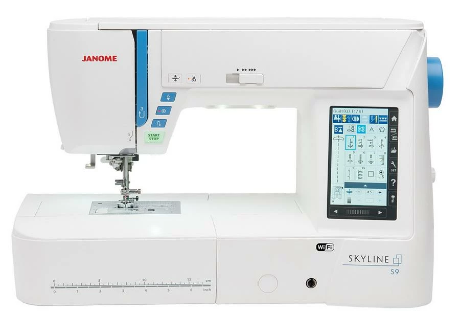 Janome SKYLINE S9 Sewing And Embroidery Machine In One 1 Janome SKYLINE S9 Sewing And Embroidery Machine In One