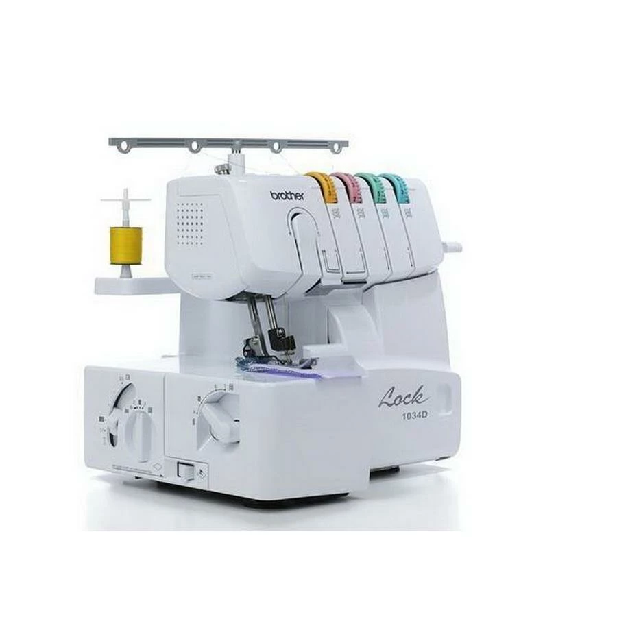 Brother 1034D 3 / 4 Thread Differential Feed Serger With Rolled-hem Stitch 1 Brother 1034D 3 / 4 Thread Differential Feed Serger With Rolled-hem Stitch