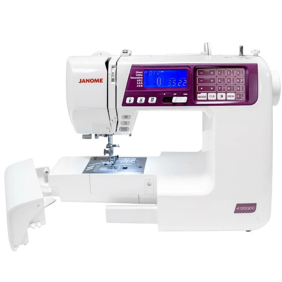 Janome 4120QDC-G Computer Sewing Machine (Purple/Grape Color) 10 Janome 4120QDC-G Computer Sewing Machine (Purple/Grape Color) - Image 10