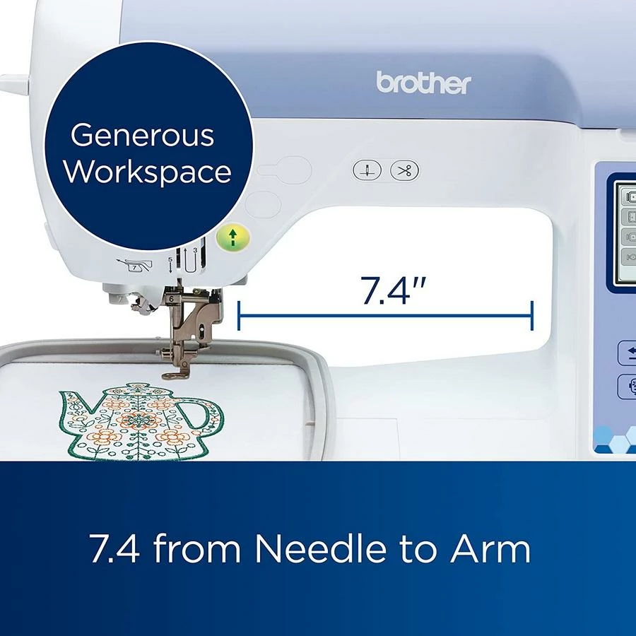 Brother PE900 WLAN Embroidery Machine 11 Brother PE900 WLAN Embroidery Machine - Image 11