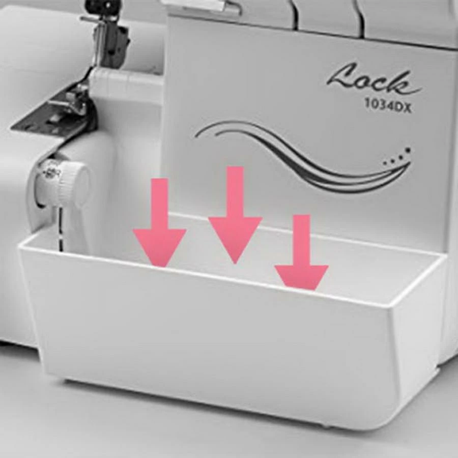 Brother 1034D 3 / 4 Thread Differential Feed Serger With Rolled-hem Stitch 10 Brother 1034D 3 / 4 Thread Differential Feed Serger With Rolled-hem Stitch - Image 10