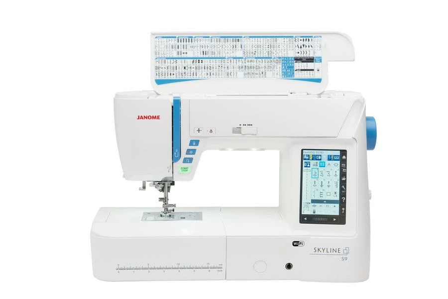 Janome SKYLINE S9 Sewing And Embroidery Machine In One 15 Janome SKYLINE S9 Sewing And Embroidery Machine In One - Image 15