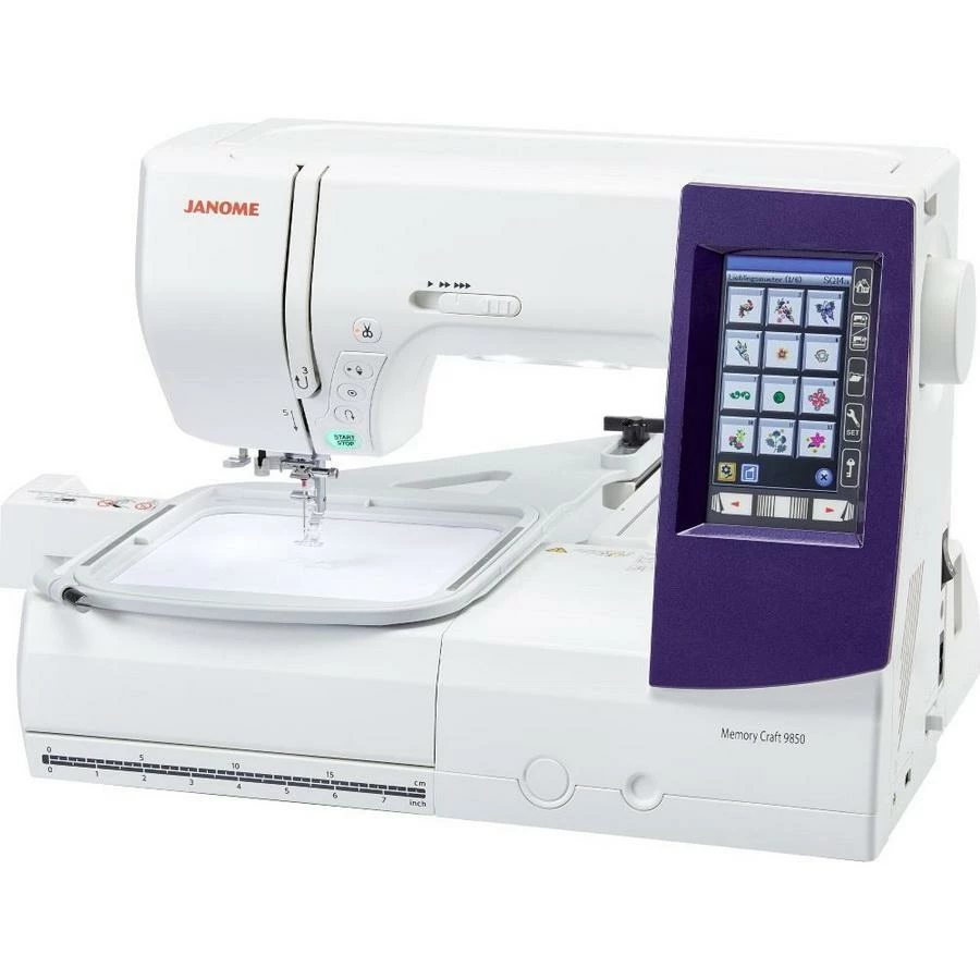 Janome Memory Craft 9850 Sewing And Embroidery Machine 2 Janome Memory Craft 9850 Sewing And Embroidery Machine - Image 2