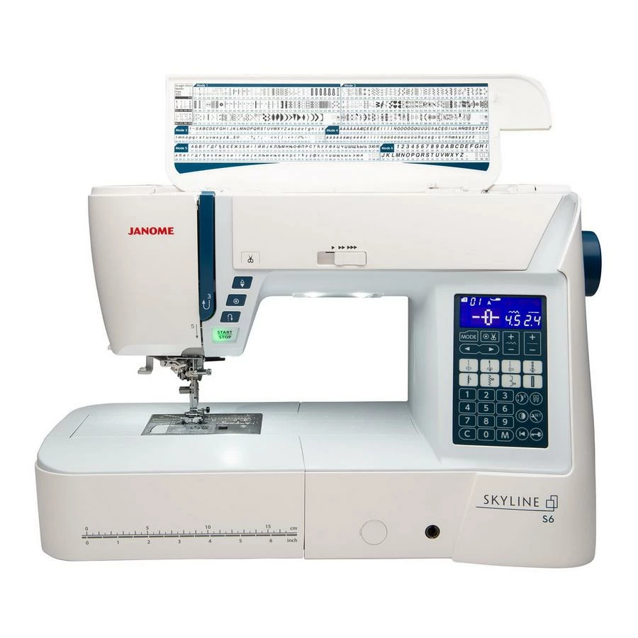 Janome Skyline S6 Sewing Machine 2 Janome Skyline S6 Sewing Machine - Image 2