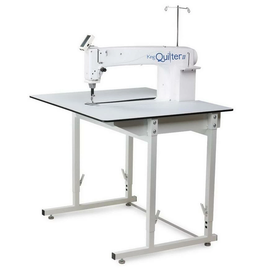King Quilter Ll Sit Down With Quilt Vision Stitch Regulation Table 2 FREE EXTENSION TABLES! 2 King Quilter Ll Sit Down With Quilt Vision Stitch Regulation Table 2 FREE EXTENSION TABLES! - Image 2