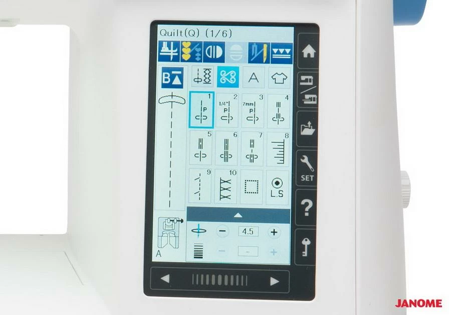 Janome SKYLINE S9 Sewing And Embroidery Machine In One 19 Janome SKYLINE S9 Sewing And Embroidery Machine In One - Image 19