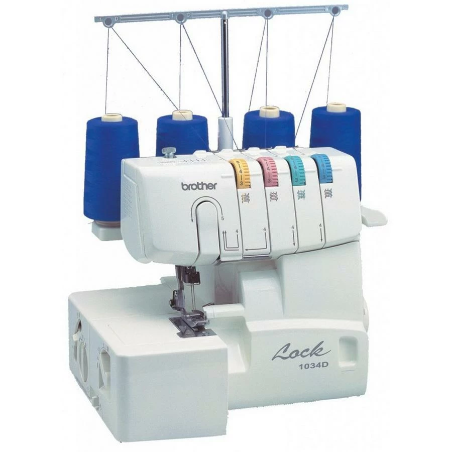 Brother 1034D 3 / 4 Thread Differential Feed Serger With Rolled-hem Stitch 2 Brother 1034D 3 / 4 Thread Differential Feed Serger With Rolled-hem Stitch - Image 2
