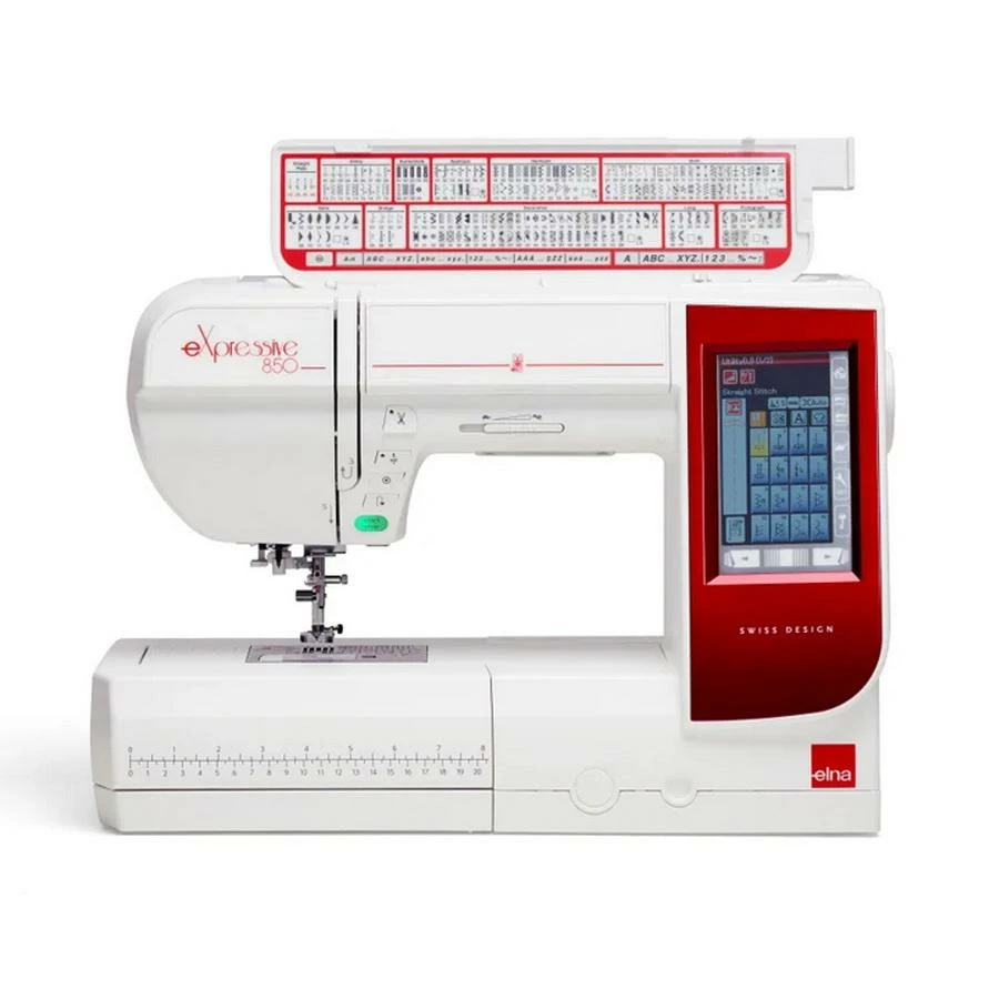 Elna EXpressive 850 Sewing And Embroidery Machine 4 Elna EXpressive 850 Sewing And Embroidery Machine - Image 4