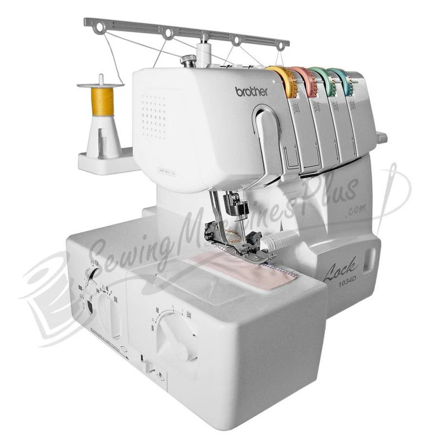 Brother 1034D 3 / 4 Thread Differential Feed Serger With Rolled-hem Stitch 3 Brother 1034D 3 / 4 Thread Differential Feed Serger With Rolled-hem Stitch - Image 3