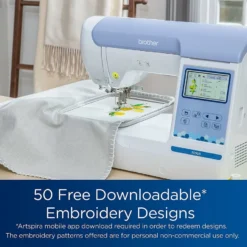 Brother PE900 WLAN Embroidery Machine 16 Brother PE900 WLAN Embroidery Machine -SEWING MACHINE PLUS Shop 4 215