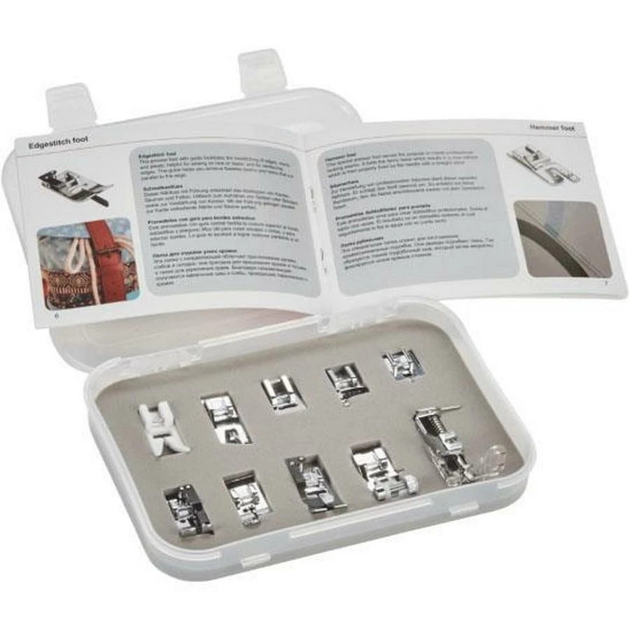 10 Low Shank Piece Presser Foot Kit For The Bernette B37 And B38 4 10 Low Shank Piece Presser Foot Kit For The Bernette B37 And B38 - Image 4