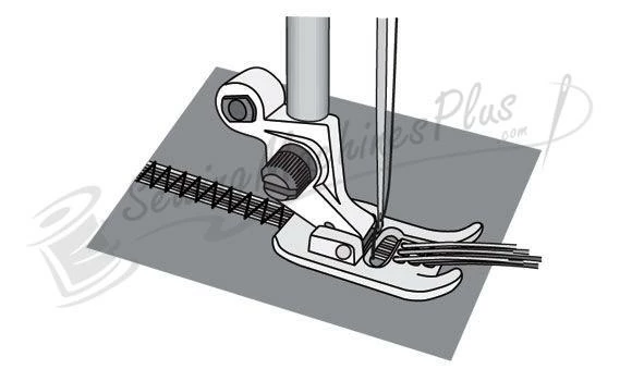 7 Hole Cord Foot & Threader 4 7 Hole Cord Foot & Threader - Image 4