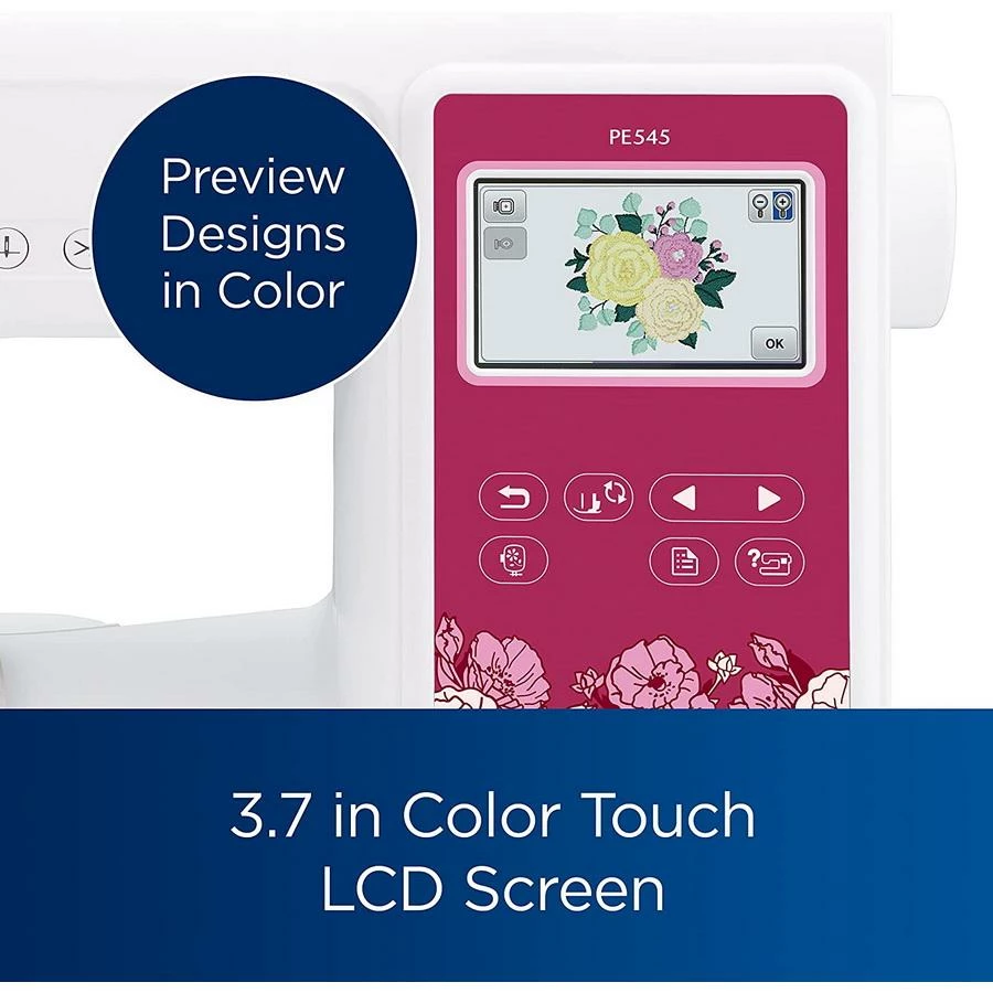 Brother PE545 WLAN Embroidery Machine 5 Brother PE545 WLAN Embroidery Machine - Image 5