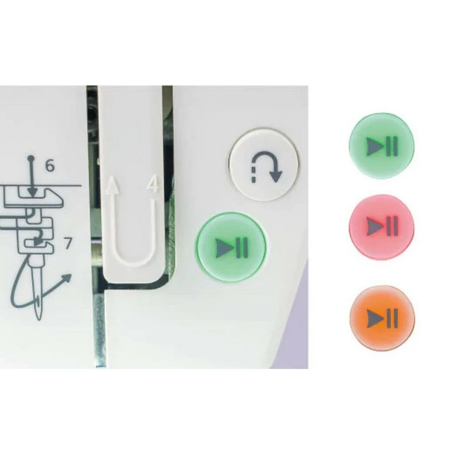 Juki HZL-HT710 Compact Computerized Sewing Machine 6 Juki HZL-HT710 Compact Computerized Sewing Machine - Image 6