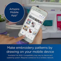 Brother PE545 WLAN Embroidery Machine 18 Brother PE545 WLAN Embroidery Machine -SEWING MACHINE PLUS Shop 7 98