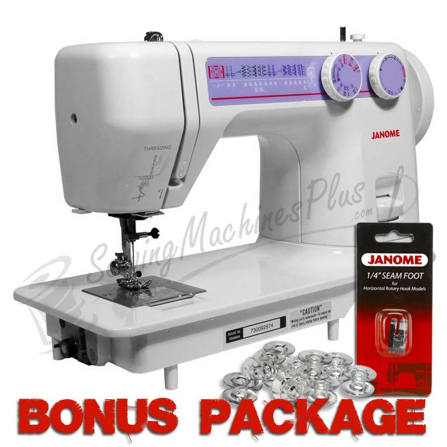Janome 712T Treadle Sewing Machine & FREE BONUS 1 Janome 712T Treadle Sewing Machine & FREE BONUS