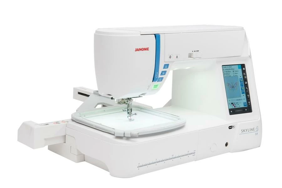 Janome SKYLINE S9 Sewing And Embroidery Machine In One 8 Janome SKYLINE S9 Sewing And Embroidery Machine In One - Image 8