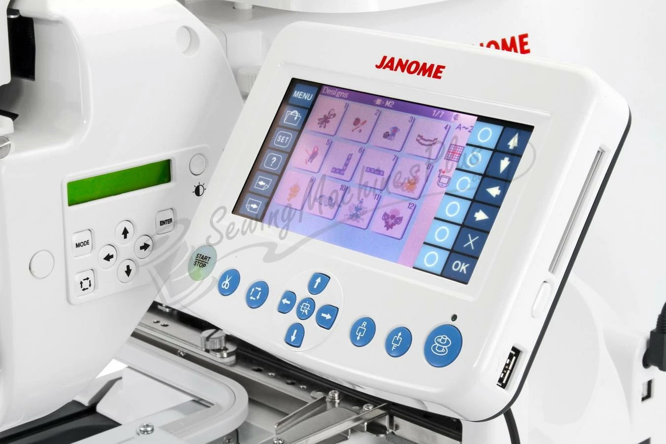 Janome MB-4Se Four-Needle Embroidery Machine With Included Hat Hoop, Lettering Hoops, Embroidery Designs And Free Bonus Package ADD AN ARROW AVA EMBROIDERY CABINET FOR ONLY $699 - VALUED AT $1,399.00! 3 Janome MB-4Se Four-Needle Embroidery Machine With Included Hat Hoop, Lettering Hoops, Embroidery Designs And Free Bonus Package ADD AN ARROW AVA EMBROIDERY CABINET FOR ONLY $699 - VALUED AT $1,399.00! - Image 3