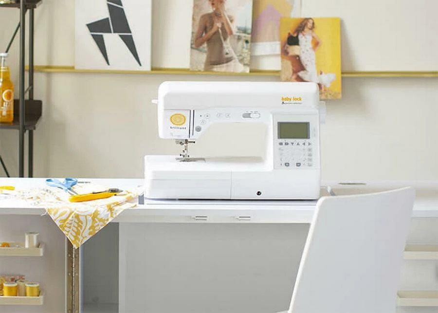 Baby Lock Brilliant Sewing Machine - From The Genuine Collection FREE 12PC FOOT KIT & WALKING FOOT VALUED AT $79.99! 2 Baby Lock Brilliant Sewing Machine - From The Genuine Collection FREE 12PC FOOT KIT & WALKING FOOT VALUED AT $79.99! - Image 2