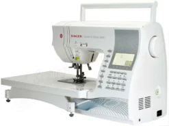 Singer Quantum Stylist 9960 Quilter Sewing Machine W/ FREE Hard Case 20 Singer Quantum Stylist 9960 Quilter Sewing Machine W/ FREE Hard Case -SEWING MACHINE PLUS Shop front angle