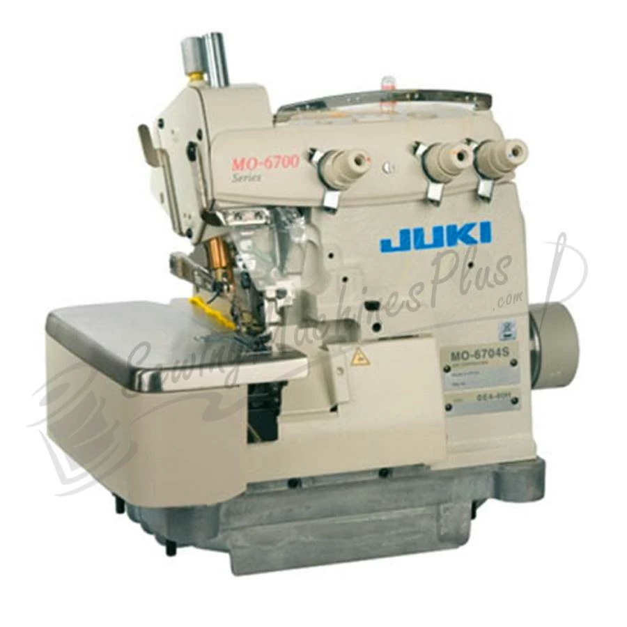 Juki MO-6704-150 Pearl 1.6mm Rolled Hem 3-Thread High-speed Overlock / Safety Stitch Industrial Serger Includes Table And Servo Motor (Table Comes Assembled) 1 Juki MO-6704-150 Pearl 1.6mm Rolled Hem 3-Thread High-speed Overlock / Safety Stitch Industrial Serger Includes Table And Servo Motor (Table Comes Assembled)
