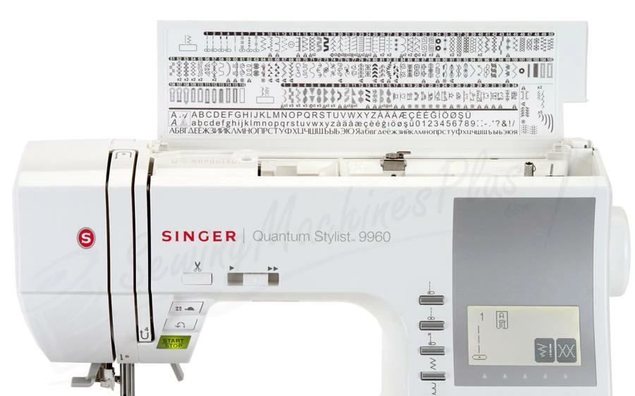 Singer Quantum Stylist 9960 Quilter Sewing Machine W/ FREE Hard Case 13 Singer Quantum Stylist 9960 Quilter Sewing Machine W/ FREE Hard Case - Image 13