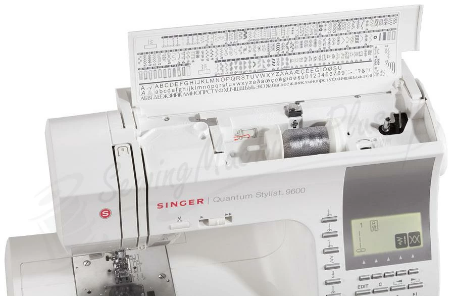 Singer Quantum Stylist 9960 Quilter Sewing Machine W/ FREE Hard Case 9 Singer Quantum Stylist 9960 Quilter Sewing Machine W/ FREE Hard Case - Image 9